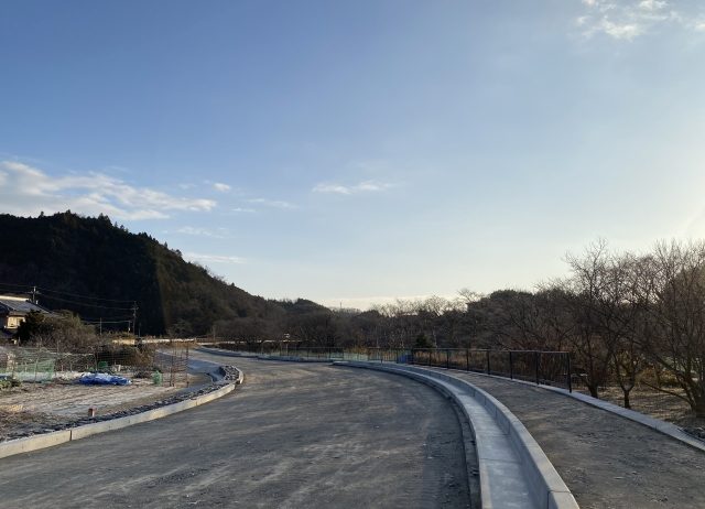 一般県道上笠間八幡名張線道路改良工事